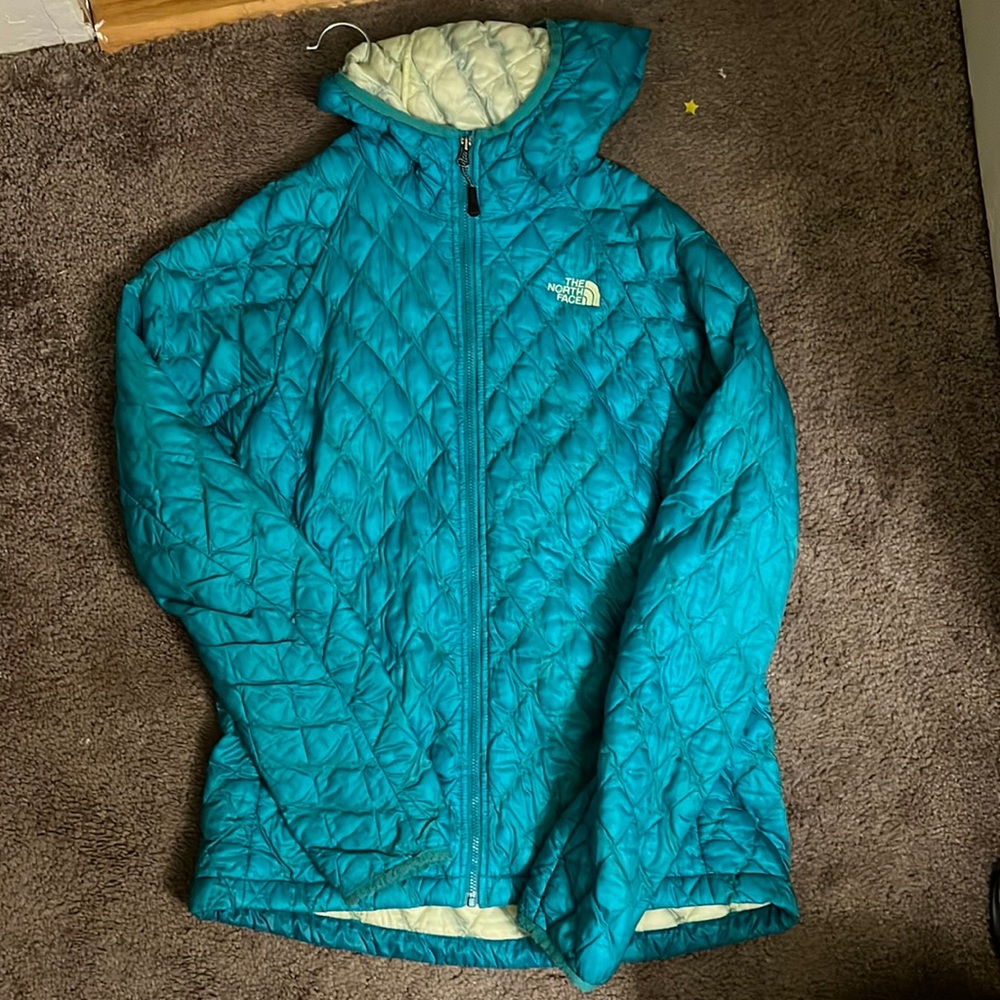 Women’s North Face ThermoBall Jacket in Teal